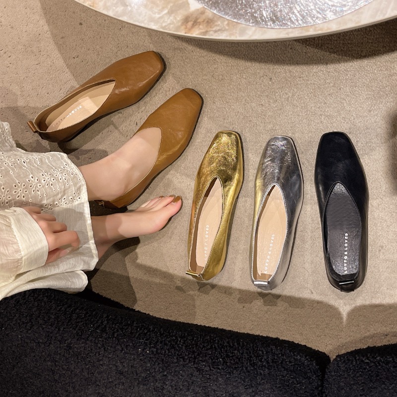 Women'S Fashion For 2025 - รองเท้าผู้หญิงแฟชั่นสไตล์เกาหลี รุ่นใหม่ ฤดูใบไม้ร่วง ไซส์ใหญ่ หลากสี เพิ่มความสูง