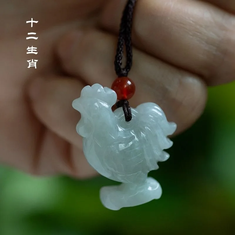Women'S Fashion - Emerald จีนสามมิติจี้สร้อยคอจี้เครื่องประดับอัญมณีแฟชั่น Ccessories มือแกะสลัก Man Woman