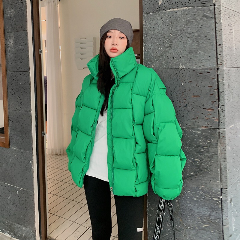 เสื้อผ้าผู้หญิง เสื้อแจ็คเก็ตบ - Women'S Fashion Quilted Jacket บทวิจารณ์และราคา