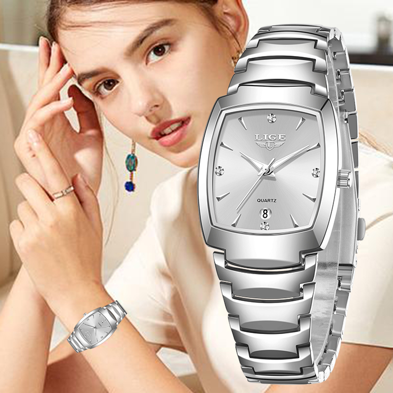 นาฬิกาข้อมือผู้หญิง LIGE 2026  - Women Fashion Simple บทวิจารณ์และราคา