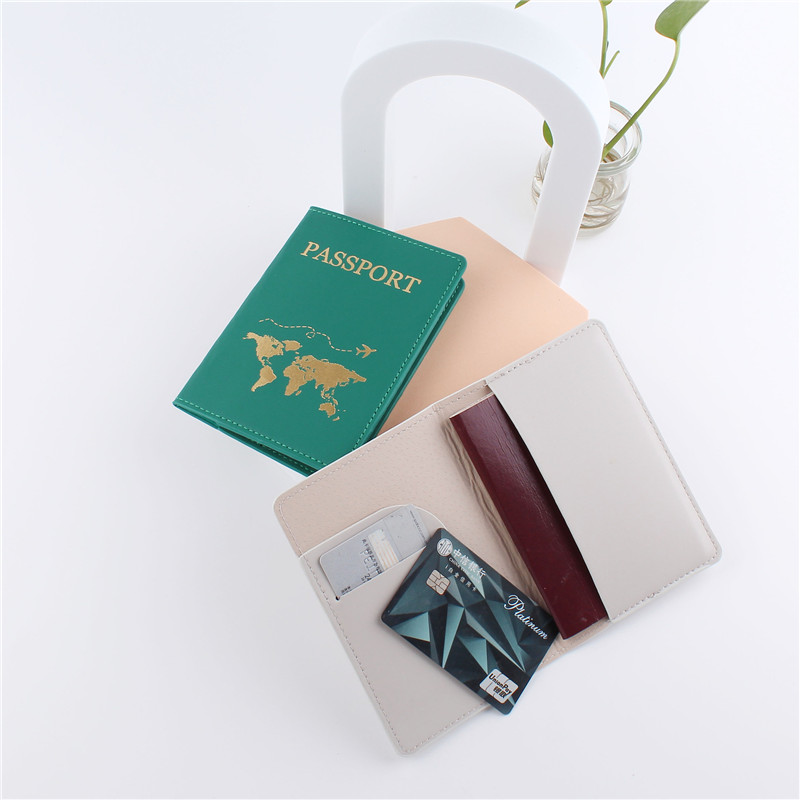 1PCS PU หนังแผนที่หนังสือเดินท - Women'S Fashion Guide บทวิจารณ์และราคา