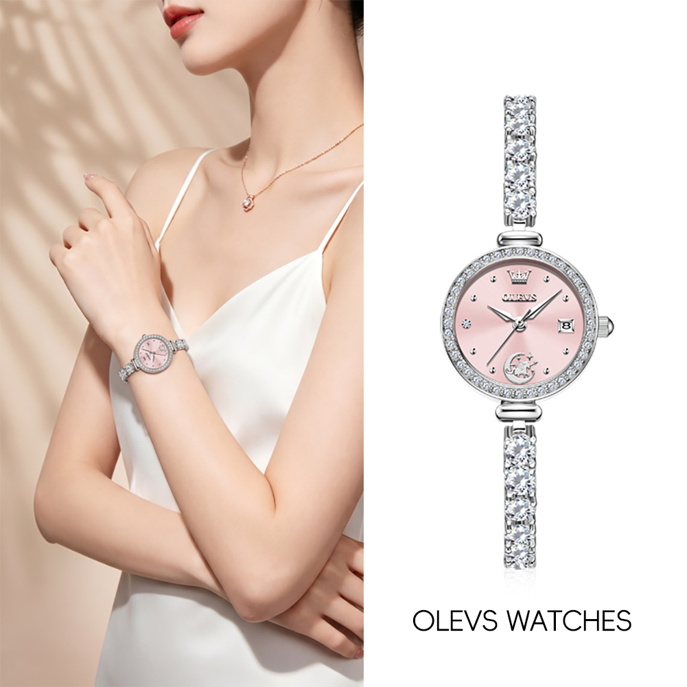 นาฬิกา OLEVS 2998 ของแท้จากแบร - Women Fashion Simple บทวิจารณ์และราคา