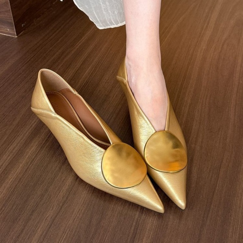 รองเท้าส้นแบนแบบสวมหัวแหลมสำหร - Women'S Fashion For 2025 บทวิจารณ์และราคา