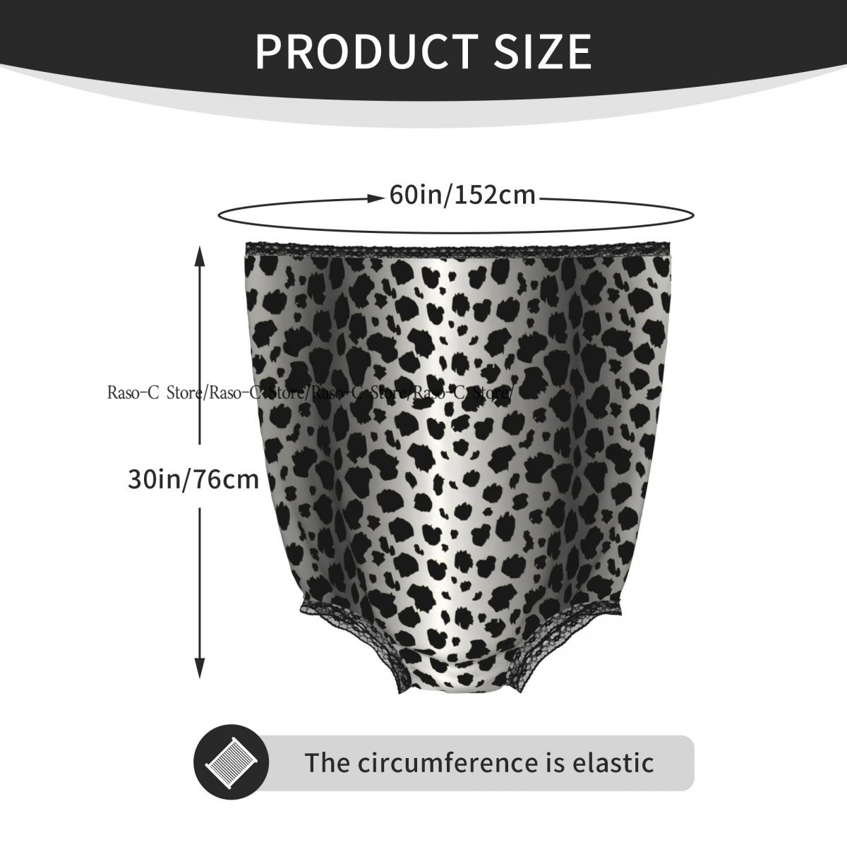 กางเกงในลายเสือดาวสีดำและสีขาว - Women'S Fashion Underwear บทวิจารณ์และราคา