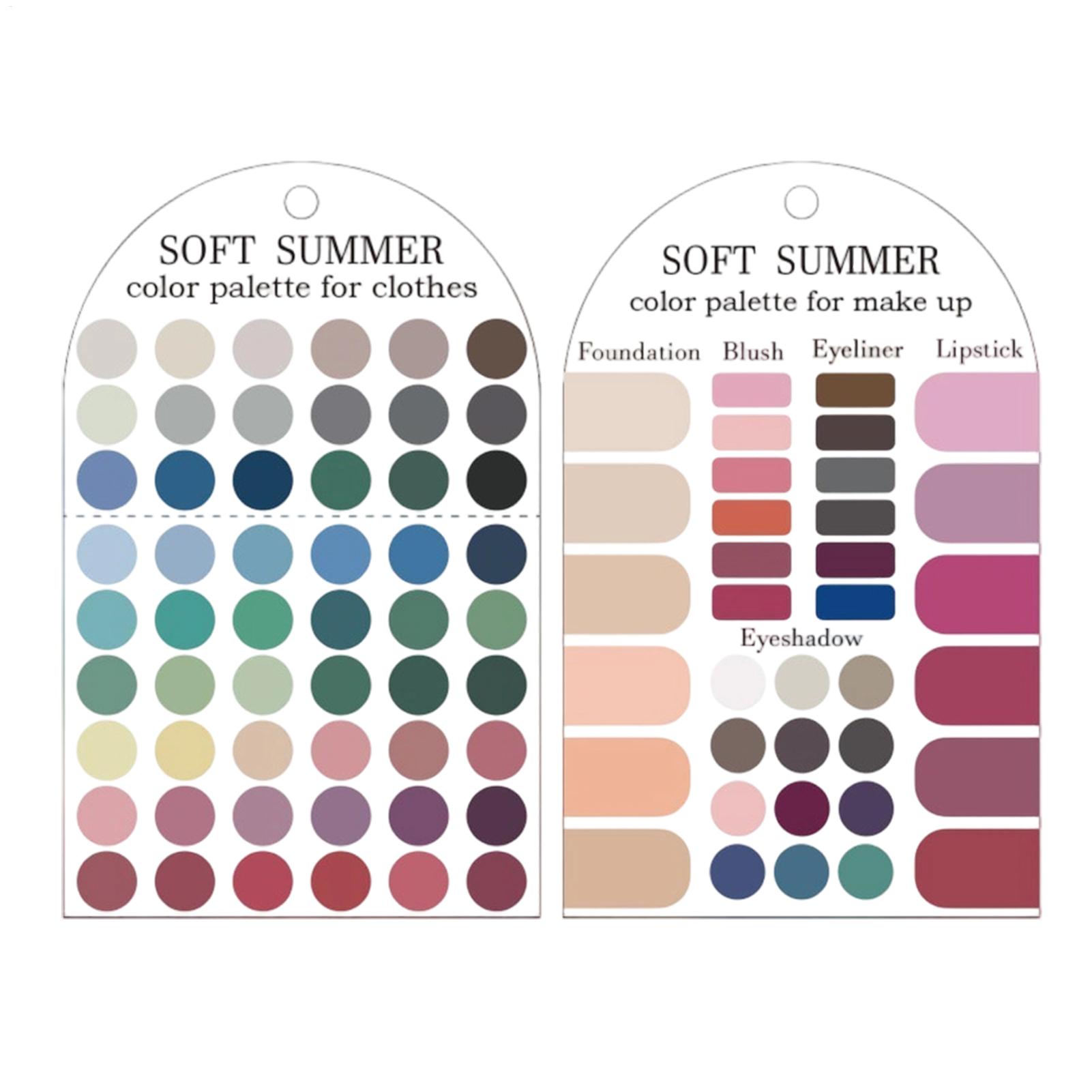 การ์ดสีโทนสีฤดูร้อนแบบนุ่มนวล  - Women'S Fashion Guide บทวิจารณ์และราคา