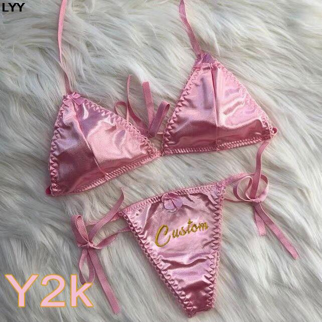 ชุดชั้นในบราสามเหลี่ยมแบบมีสาย - Women'S Fashion Underwear บทวิจารณ์และราคา