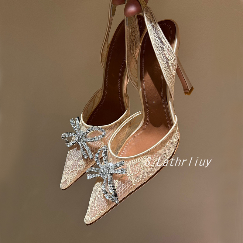 รองเท้าส้นสูงประดับดอกไม้คริสต - Women Fashion Ideas บทวิจารณ์และราคา